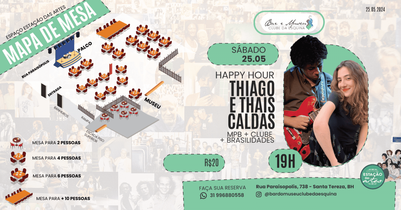 Happy Hour com Thiago e Thais Caldas