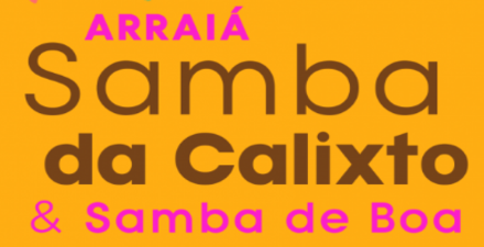 Samba da Calixto Junino - Banner