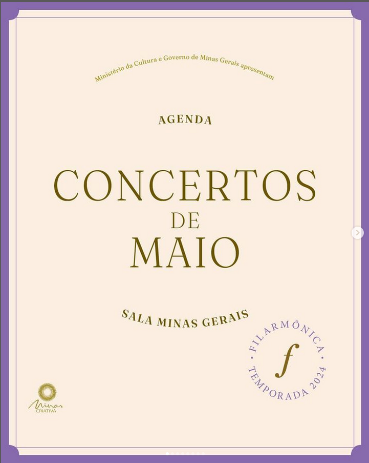 Concertos de Maio - Orquestra Filarmônica de MG