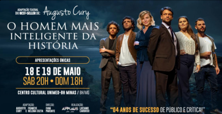 Espetáculo: O homem mais inteligente da história