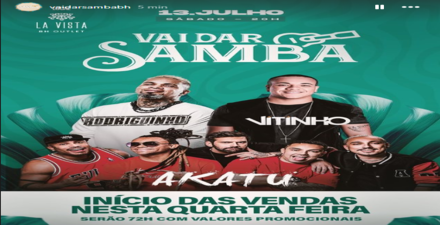 Festa: Vai dar Samba