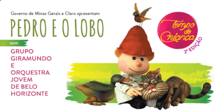 Espetáculo: “Pedro e o Lobo”
