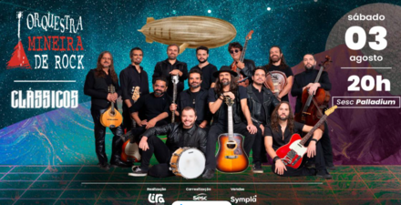 Espetáculo: "Clássicos" Orquestra Mineira de Rock