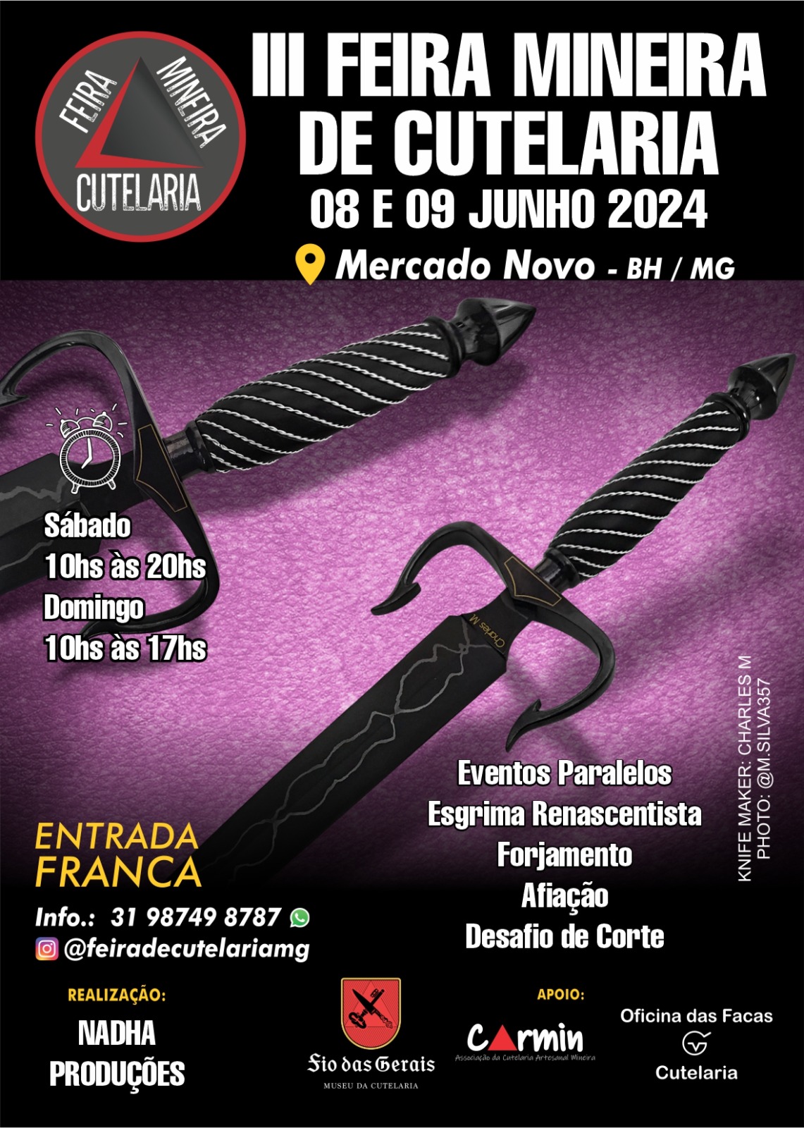 3ª Edição: Feira Mineira de Cutelaria