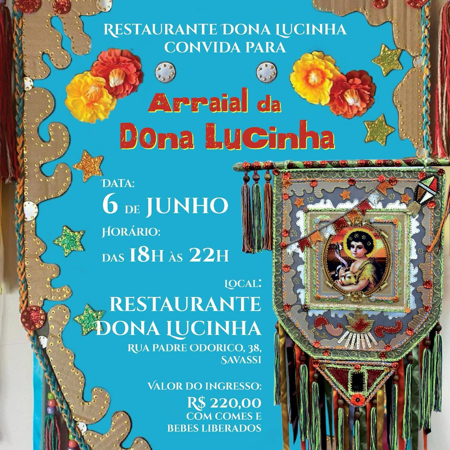 Reprodução: Instagram 1ª Edição do Arraial da Dona Lucinha