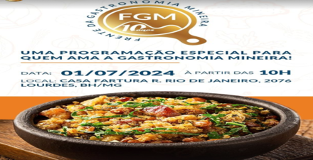 Reunião Comemorativa: 10 anos da Frente da Gastronomia Mineira! 