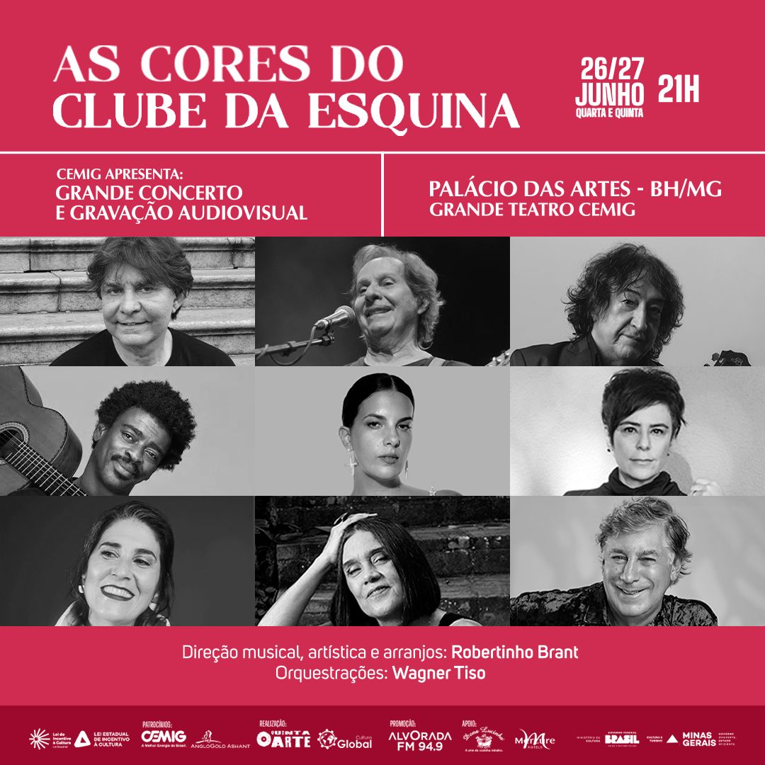 Concerto “As Cores do Clube da Esquina”