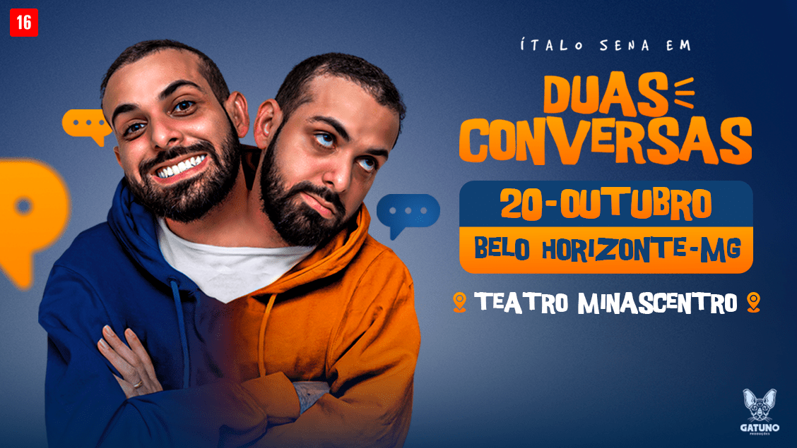 Espetáculo: "Duas conversas" de Ítalo Sena 