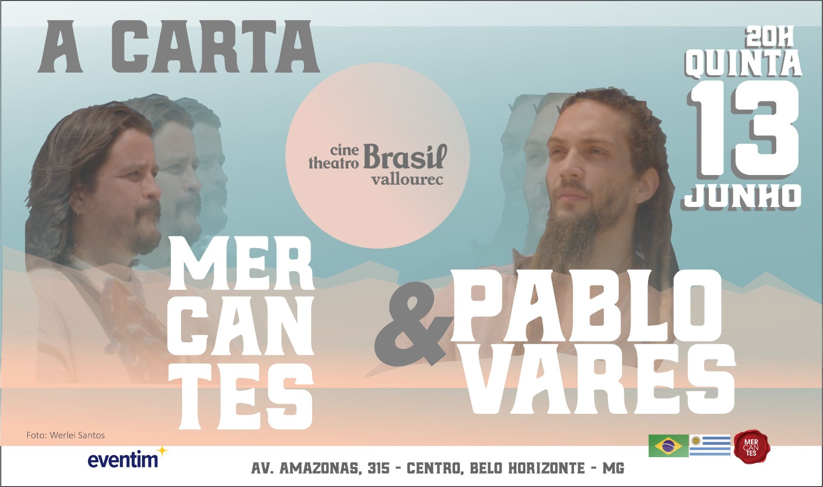 Reprodução Oficial Show: Mercantes e Pablo Vares - "A Carta"