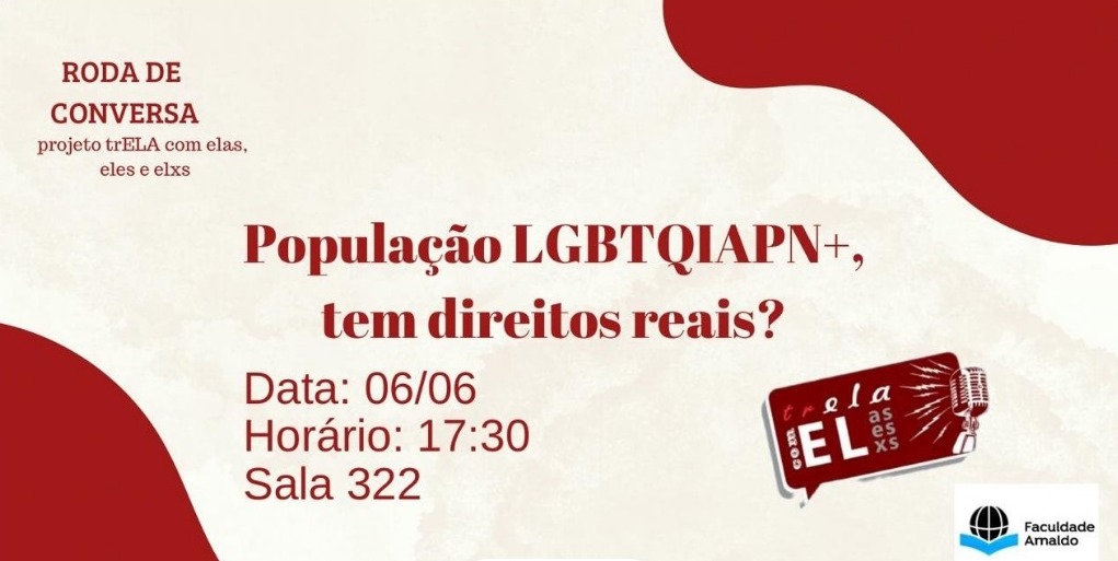 Roda de Conversa - Projeto trELA: População LGBTQIAPN+ e seus Direitos