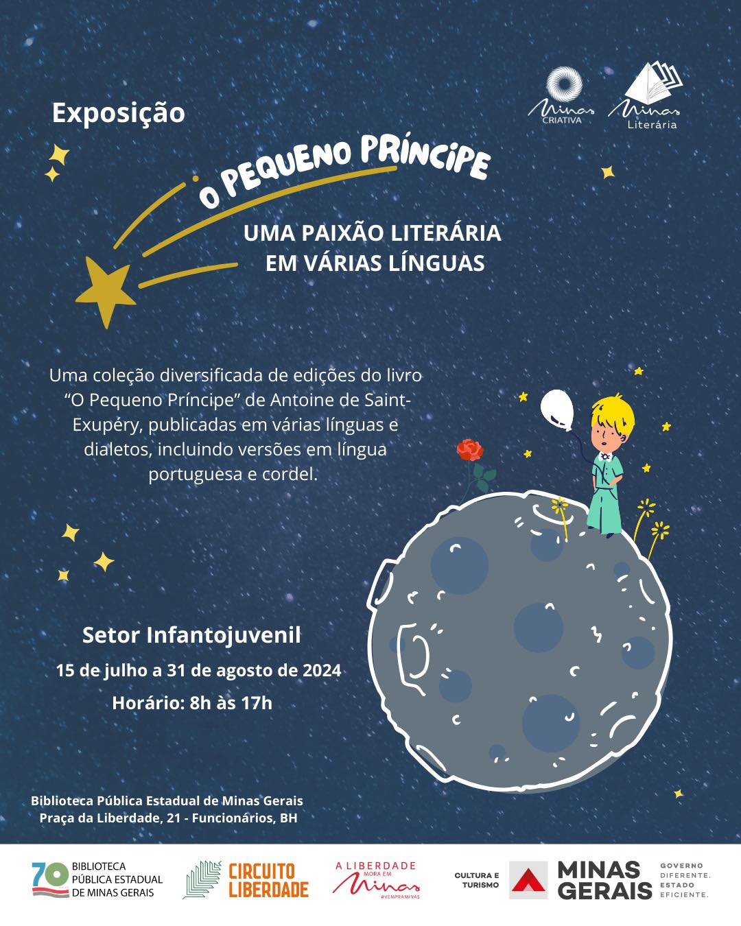 Exposição "O Pequeno Príncipe": Uma Paixão Literária em Várias Línguas