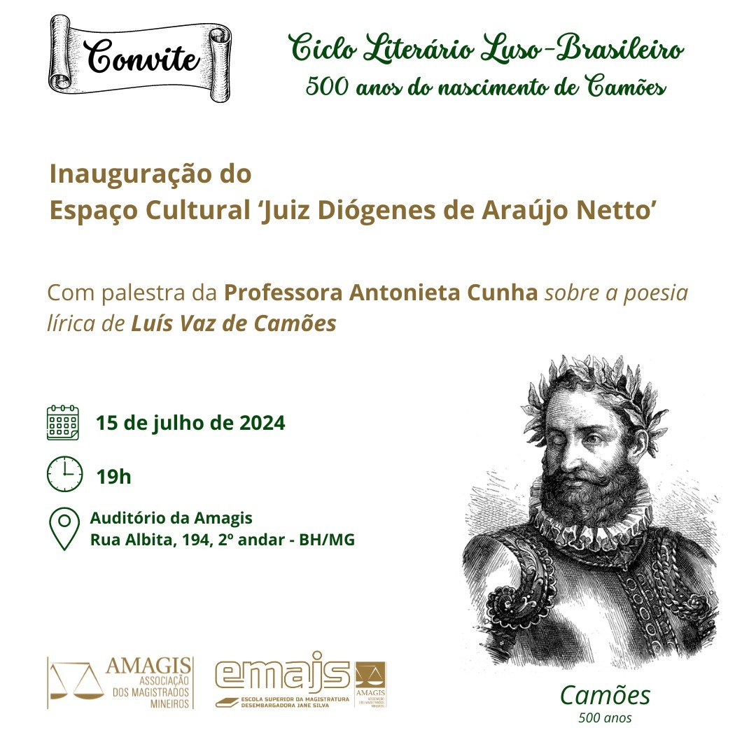 Inauguração do Espaço Cultural ‘Juiz Diógenes de Araújo Netto’