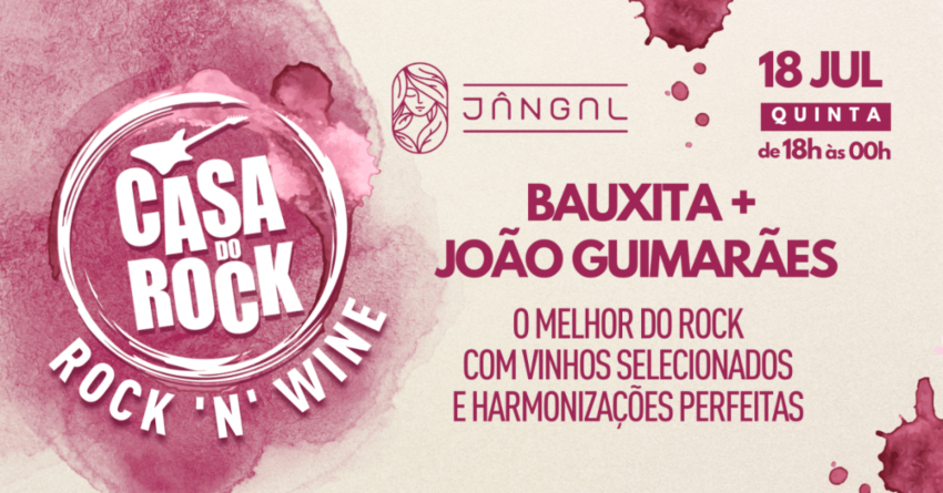 Casa do Rock - Rock 'N' Wine