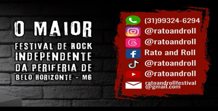 reprodução oficial 21ª Edição: Rato and Roll Favela Festival