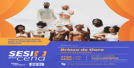 "SESI EM CENA" - Festival de Artes Cênicas do SESI Cultura