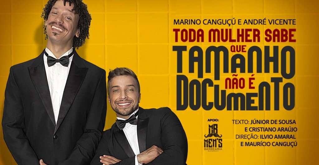 Espetáculo: Toda mulher sabe que tamanho não é documento - Banner