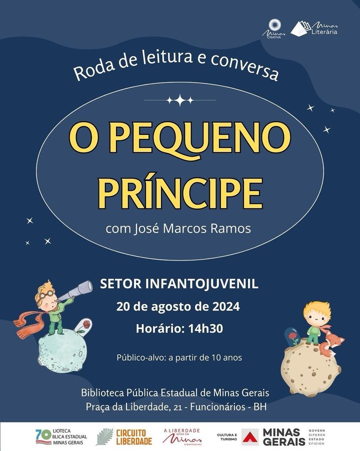 Roda de Leitura e Conversa: O Pequeno Príncipe