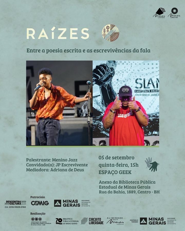 Raízes: Entre a Poesia Escrita e as Escrevivências da Fala