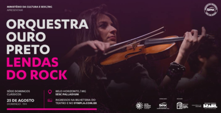 Concerto: Orquestra Ouro Preto “Lendas do Rock”