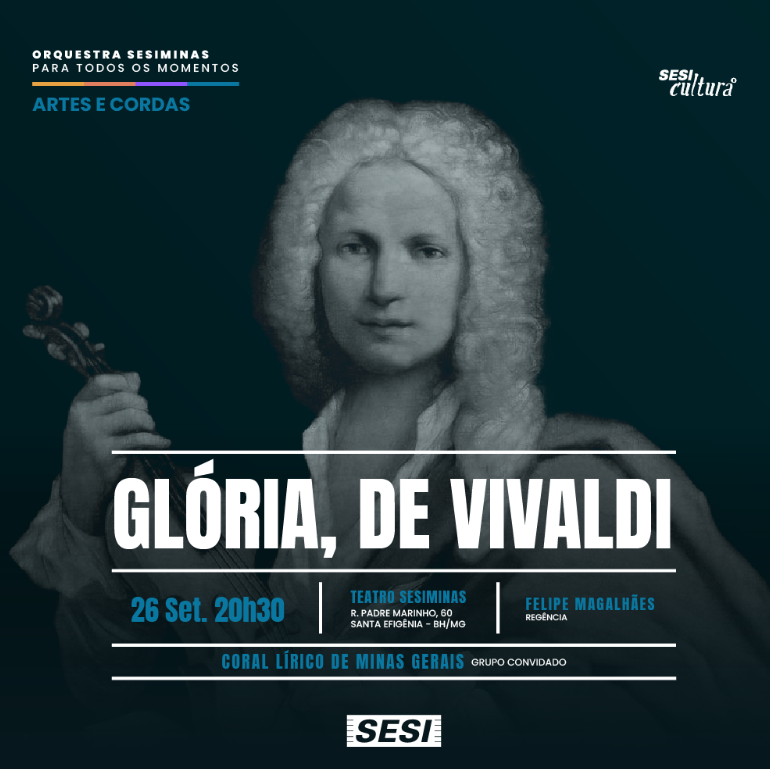 Concerto: Artes e Cordas - Glória, de Vivaldi