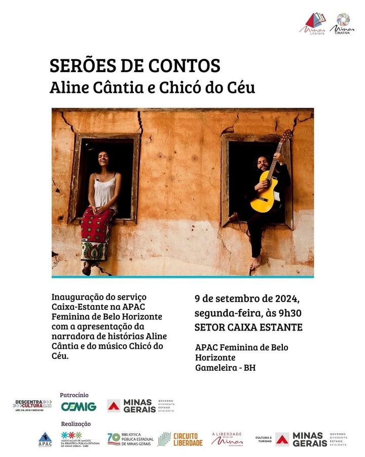 Reprodução/Instagram Serrões de Contos: Aline Cântia e Chicó do Céu