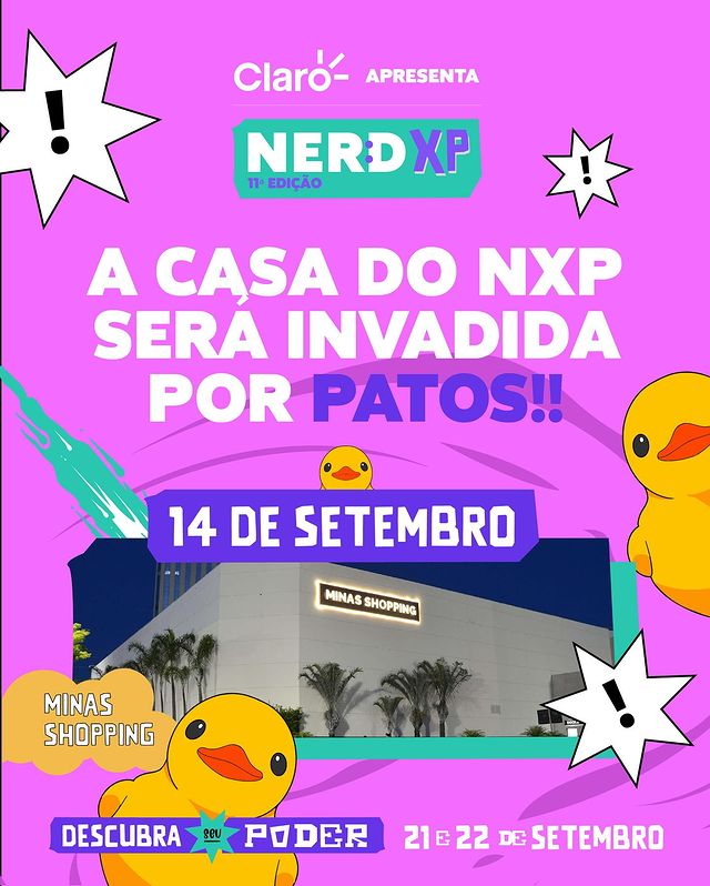 Caça aos Patos Geral no Minas Shopping