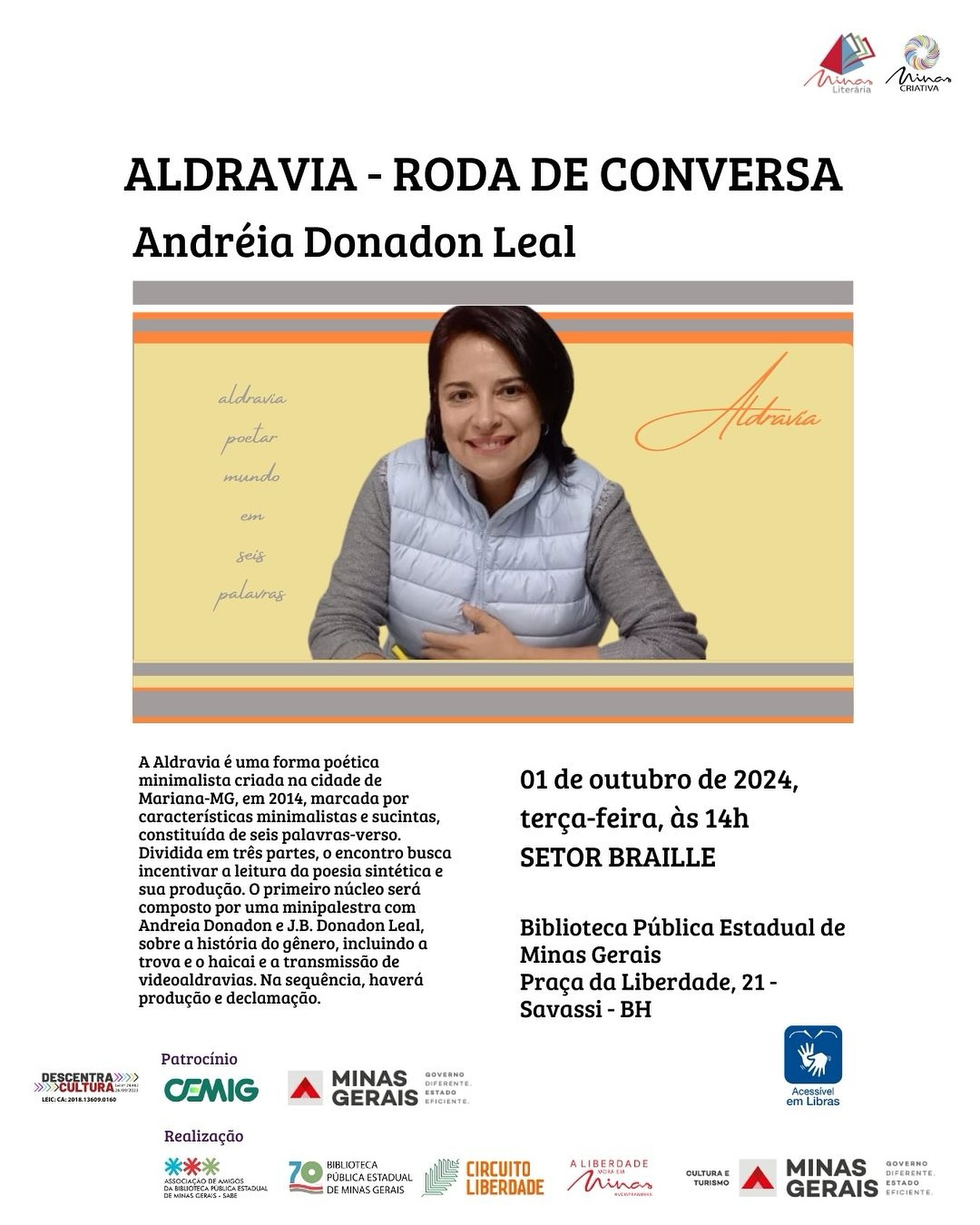 Roda de Conversa sobre Aldravia