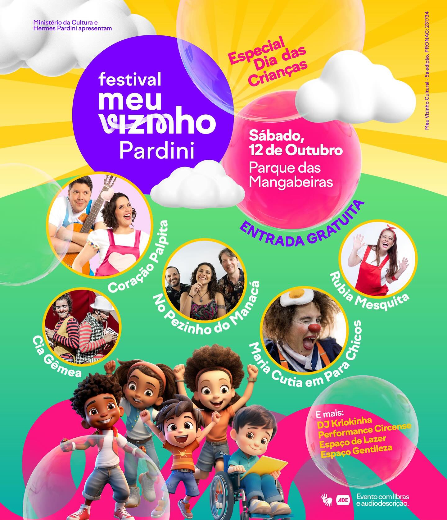 Reprodução Instagram Festival: Meu Vizinho Pardini - Especial Dia das Crianças