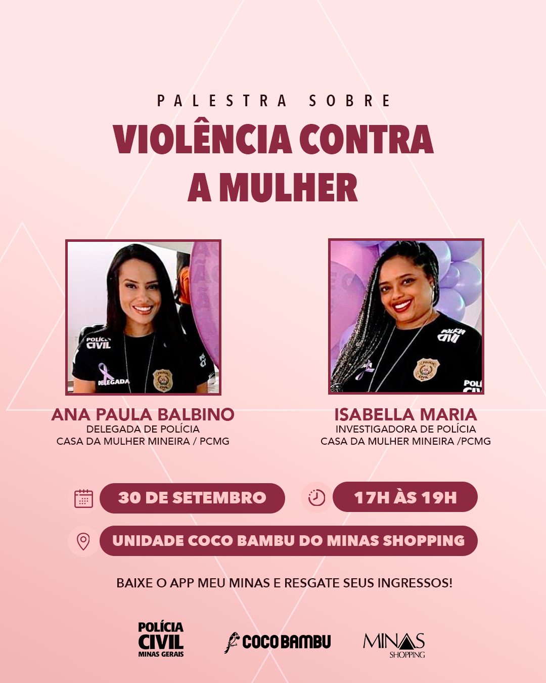 Palestra: Violência contra a Mulher