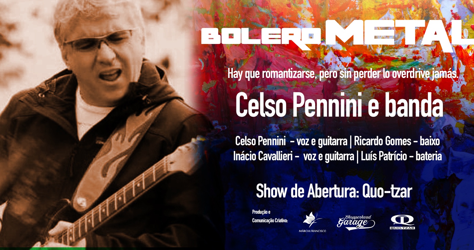 Show: "Bolero Metal" - Celso Pennini