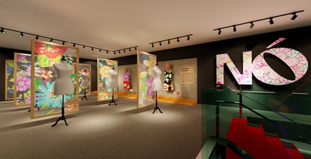 Exposição: Nó "o enlace da renda e da chita"