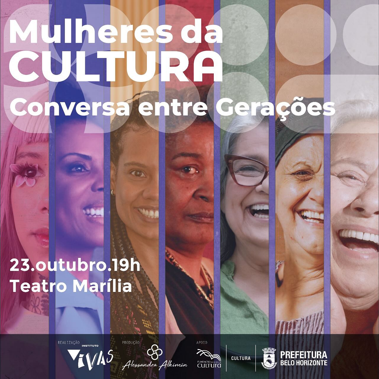 Mulheres da Cultura: Conversa entre Gerações