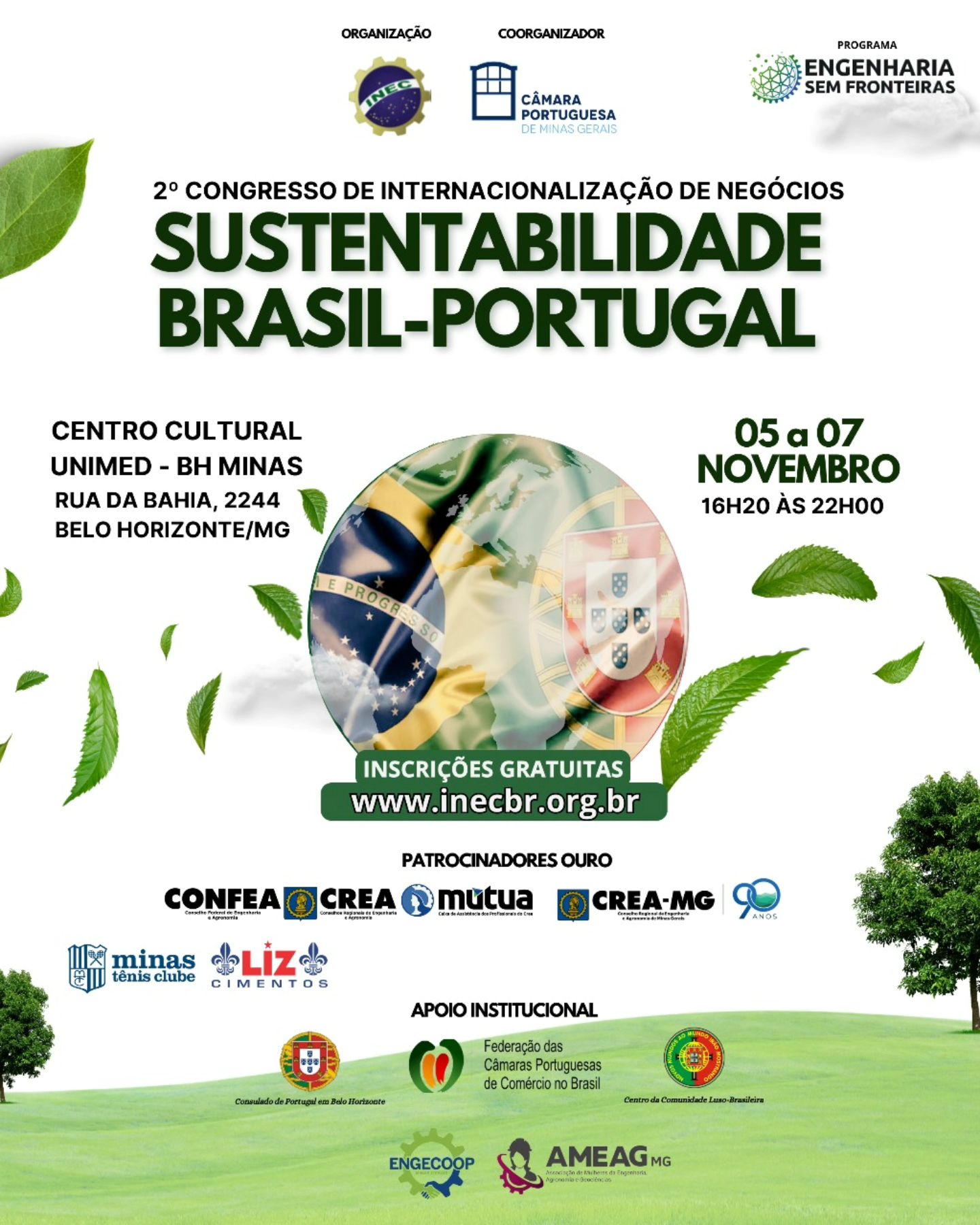 2° Congresso de Internacionalização de Negócios: Sustentabilidade Brasil-Portugal