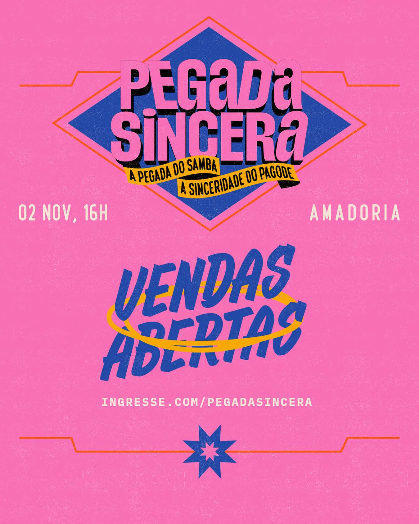 Reprodução Instagram Festa: Pegada Sincera