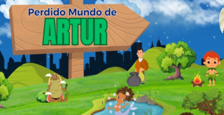 Perdido Mundo de Artur - Banner