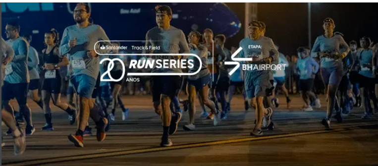 Reprodução oficial Corrida: Santander Track&Field Run Series - Etapa BH Airport