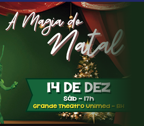 Espetáculo: "Magia do Natal" com Bob Zoom