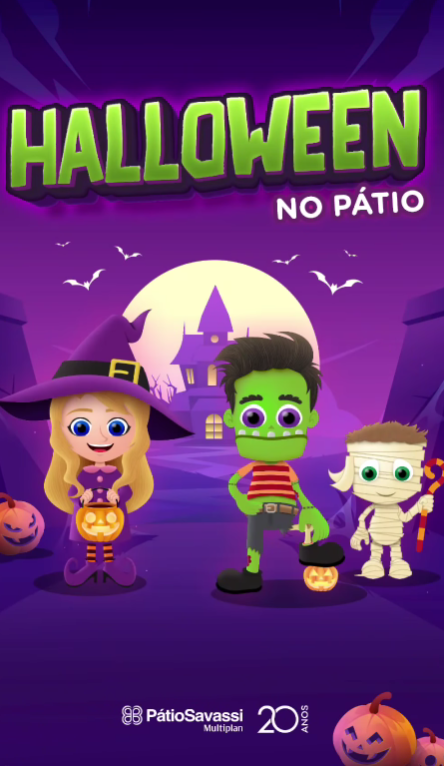 Halloween no Pátio