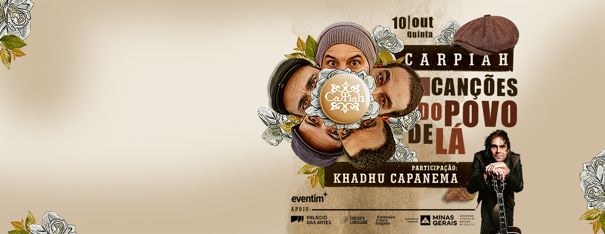 Show: Canções do povo de lá - da Banda Carpiah