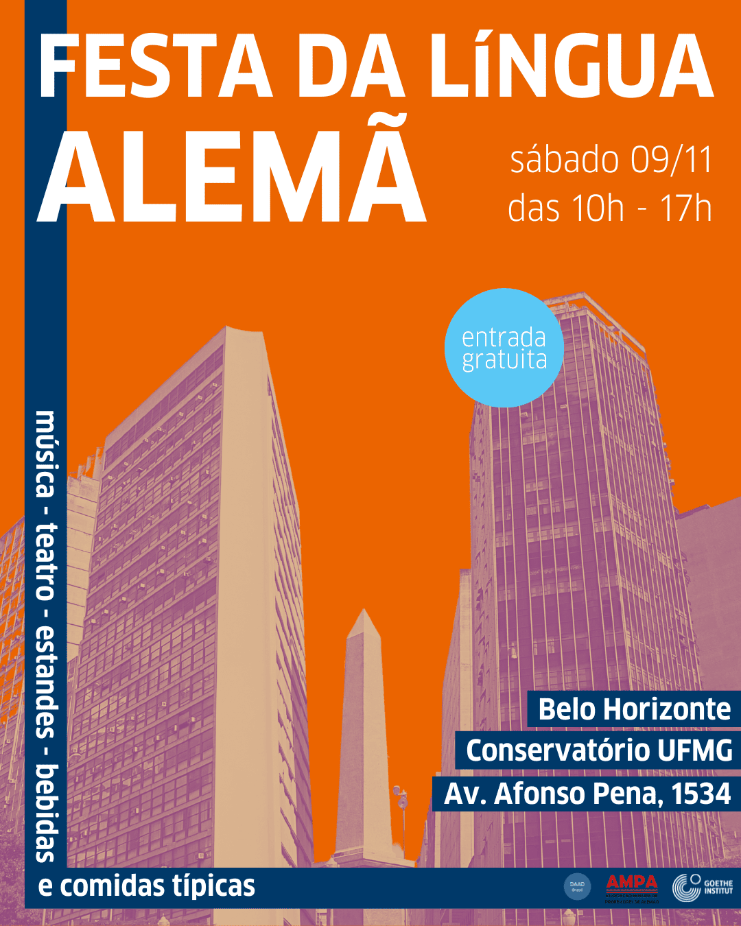 Reprodução Instagram Cartaz do Evento