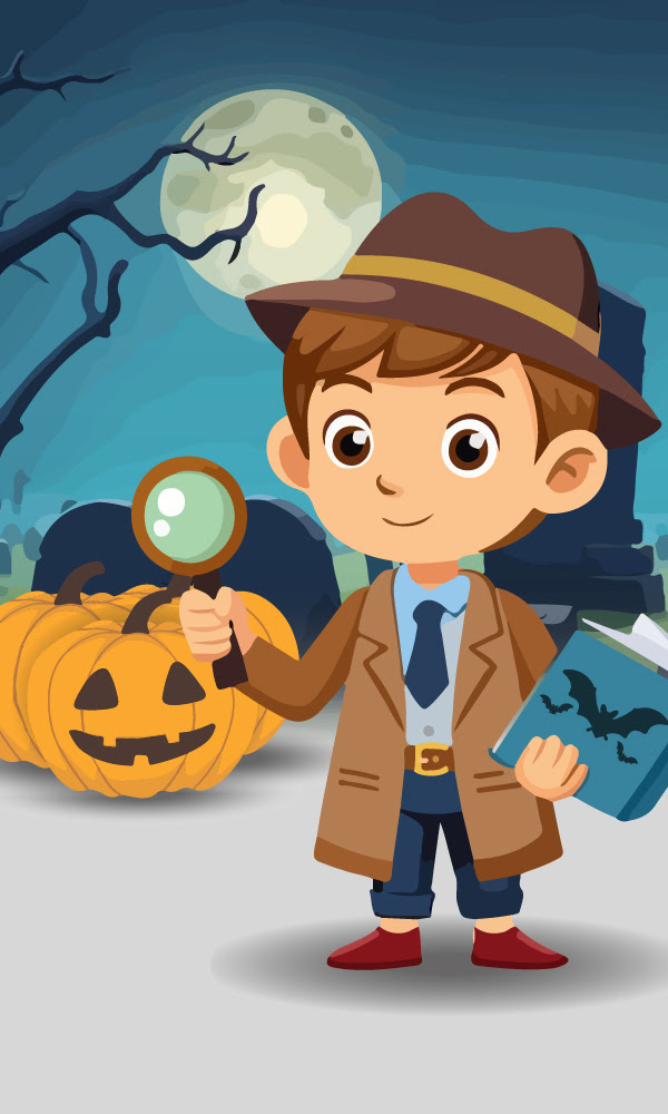 Mistérios Assombrados "Aventura de Halloween para crianças"