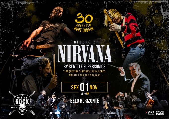 Show: "Tribute of Nirvana" By Seattle Supersonics