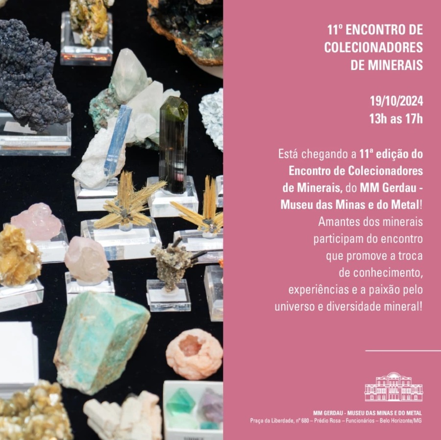 11ª edição do Encontro de Colecionadores de Minerais