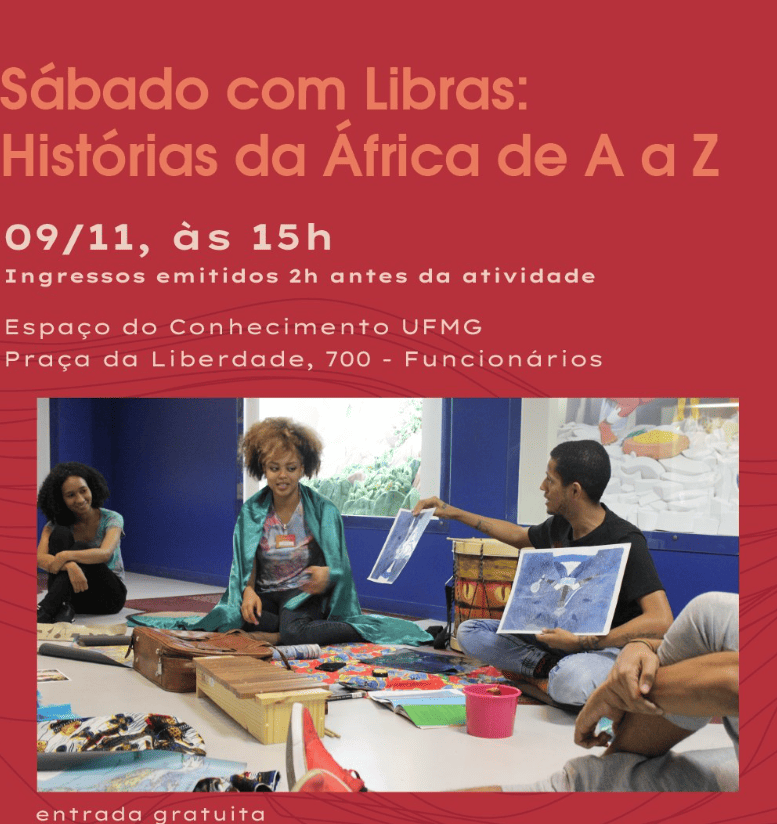 Sábado com Libras: Histórias da África de A a Z 