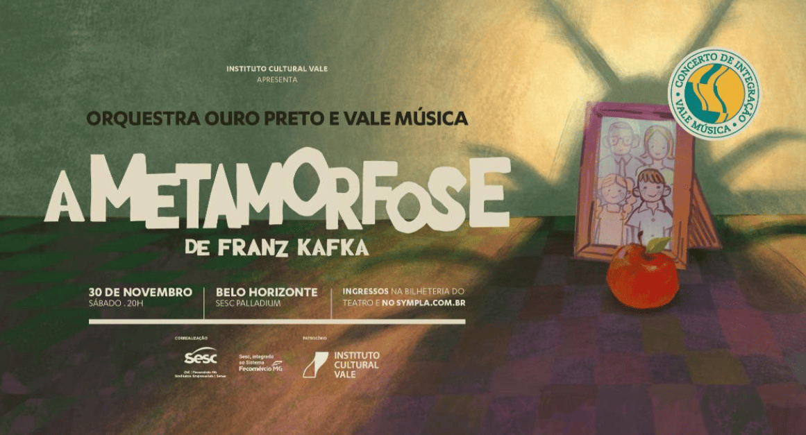 Orquestra Ouro Preto: Metamorfose, de Franz Kafta