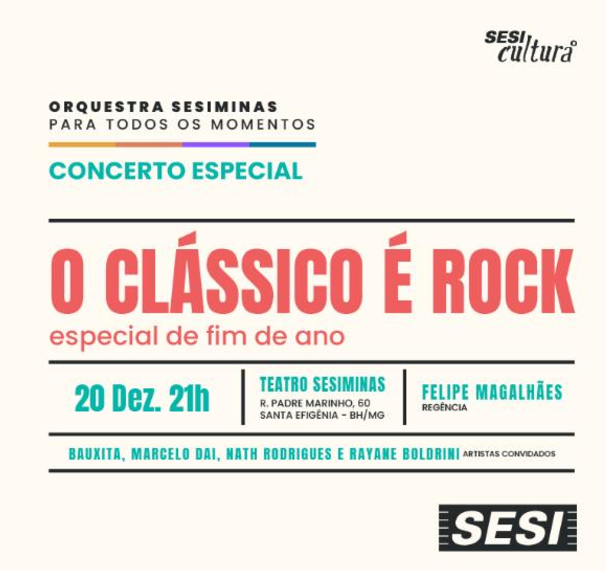 Concerto: "O Clássico é Rock"