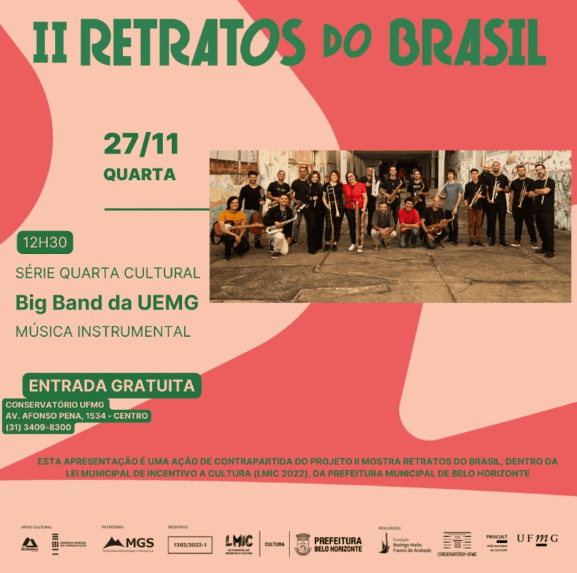 Quarta Cultural - Big Band da UEMG