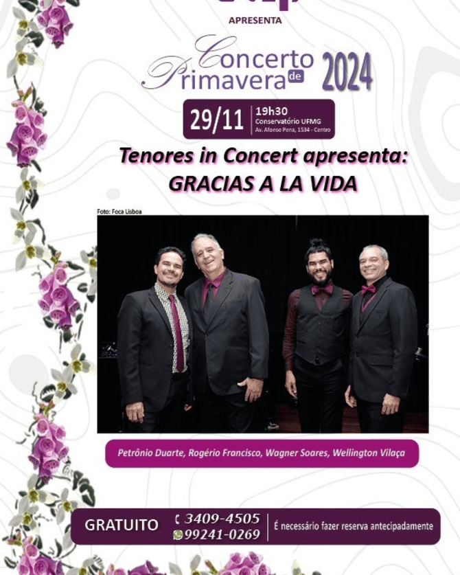 Tenores in Concert - “Gracias a la Vida” 