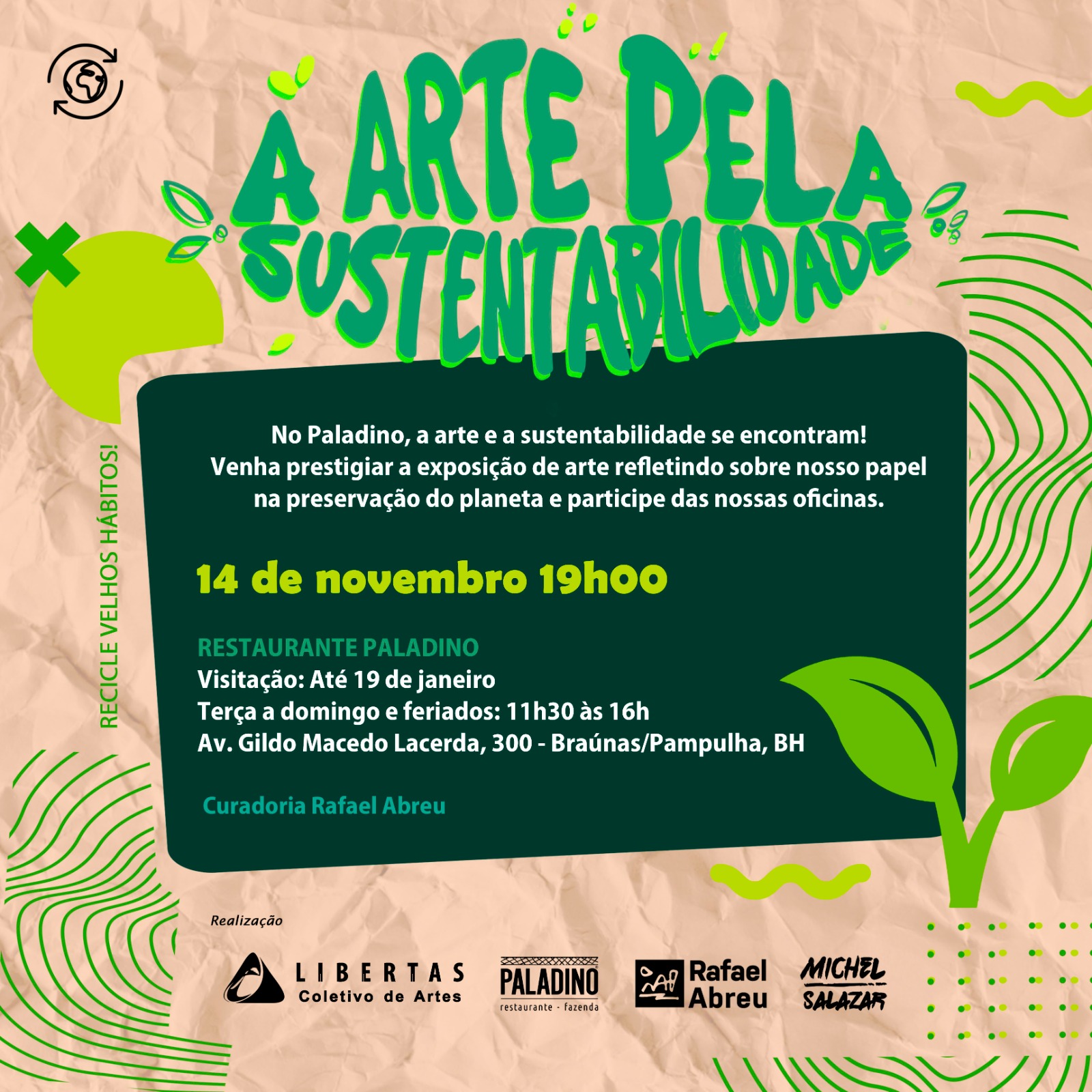 Exposição: “Arte Pela Sustentabilidade”