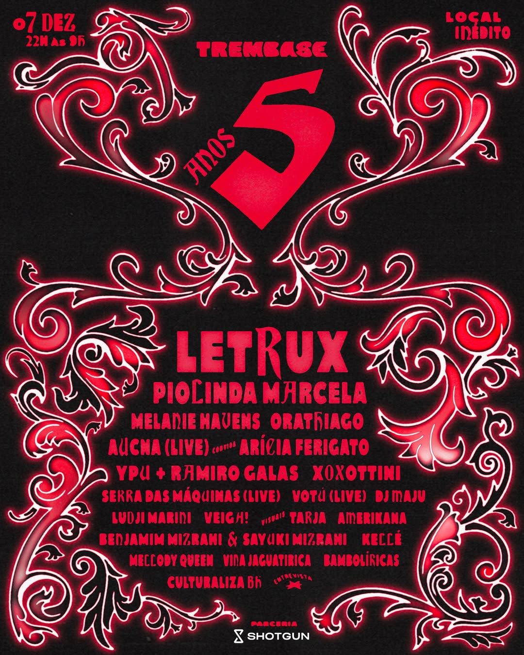Reprodução Oficial Festa: Trembase 5 Anos